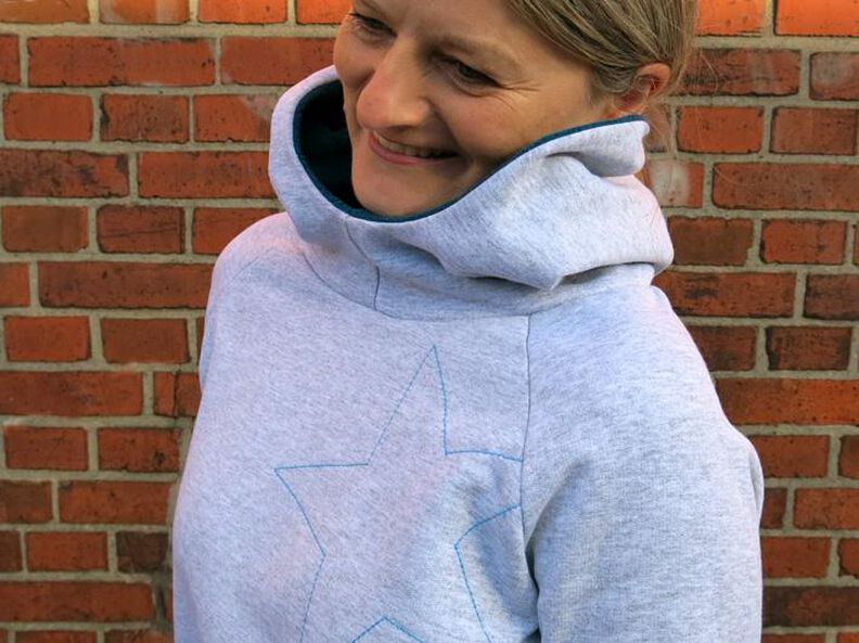 Madame TONI - Sweat à capuche XS-XL - couture image number 3