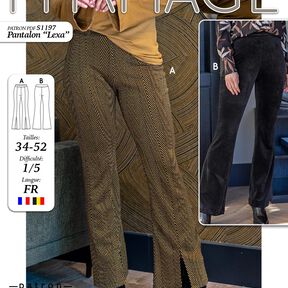 Pantalon Lexa Patron de Couture