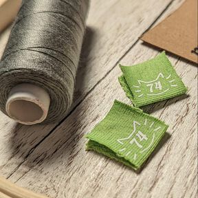  Étiquette de taille chat enfants - Fichier traceur