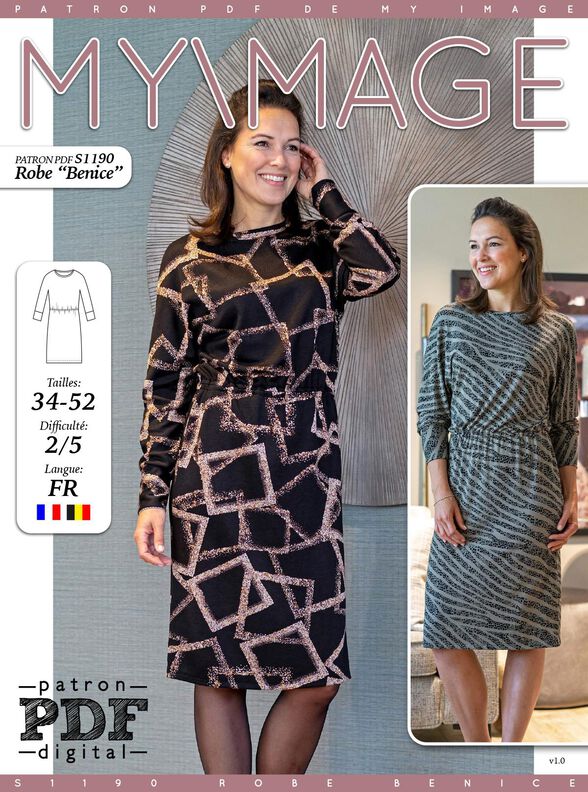 Robe Benice Patron de Couture image number 2