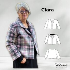 Patron Veste Clara tailles 34-54 Instructions de couture