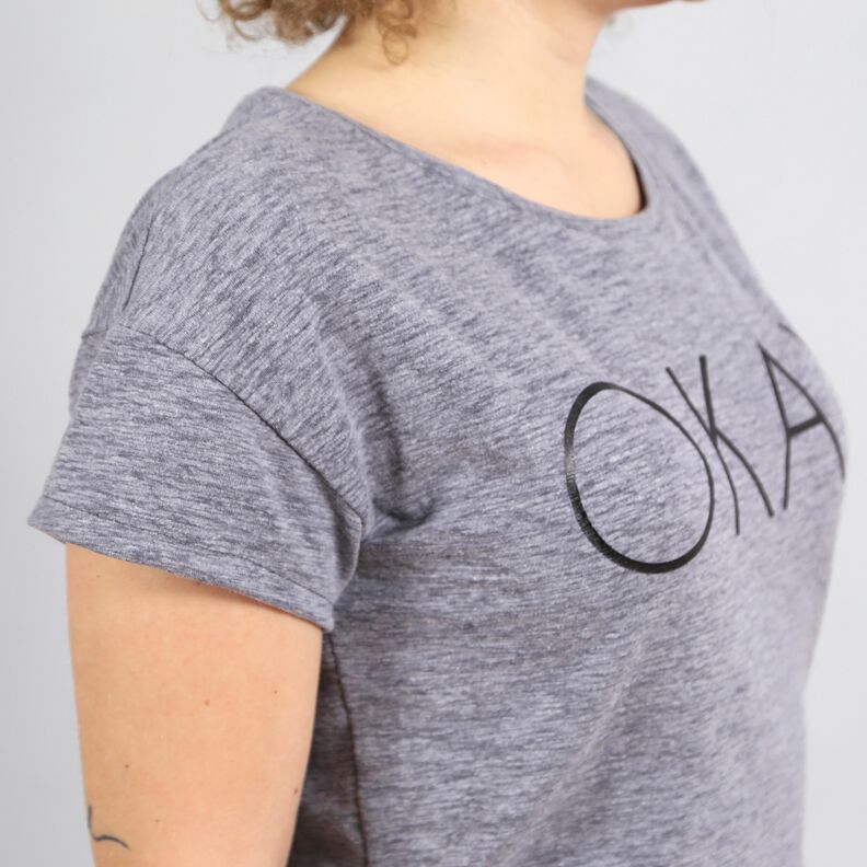 Madame TINA - Tee-shirt basique décontracté - XS-XXL image number 6