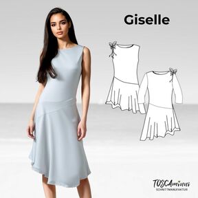 Robe Giselle Taille 34-54 Patron