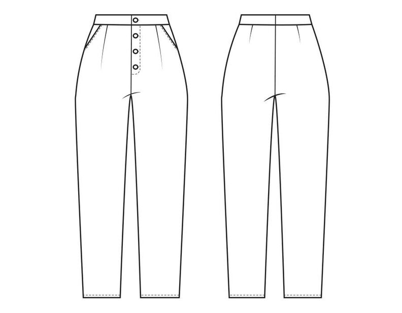 Pantalon "Malin" Patron de Couture  image number 3