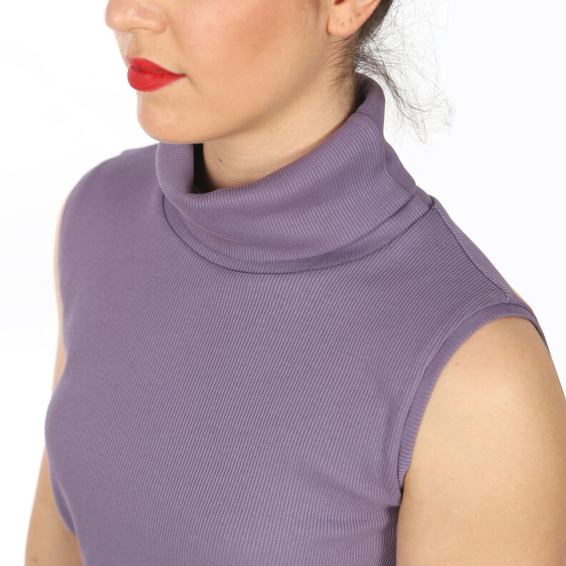 Madame JENNY - petit haut avec opition col roulé XS-XXL image number 8