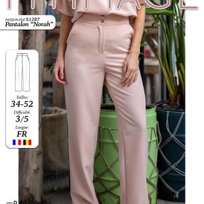 Pantalon Norah Patron de Couture