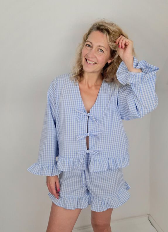 Pyjama Set (Blouse + Pantalon) image number 7