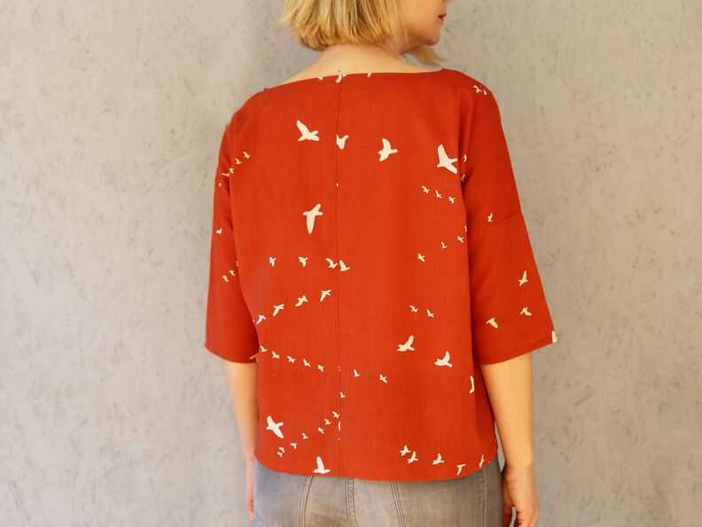 Madame AIKO - Blouse à manche 3/4  XXS-L image number 6