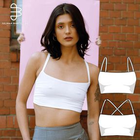 Patron Crop Top Bralette XS-XXXL Patron de couture en jersey