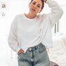 Sweatshirt oversize / Robe sweat - T34-50 thumbnail number 9