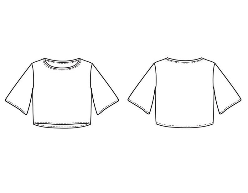 Top Jolene Patron de Couture image number 3