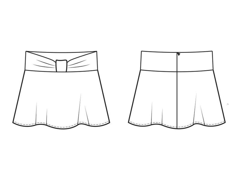 Jupe Paisley Patron de Couture image number 3