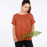 MADAME SUZY - Chemisier ample froncé  XS-XXL thumbnail number 2