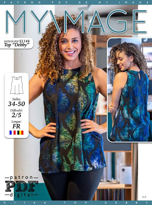 Top Debby Patron de Couture  image number 2