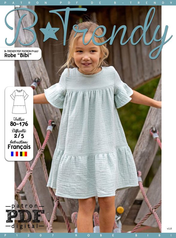 Robe Bibi Patron de Couture image number 2
