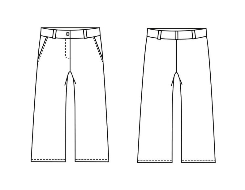 Pantalon FLORA Patron de Couture image number 2