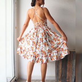 Patron Tonatiuh | Robe et haut avec laçage dans le dos