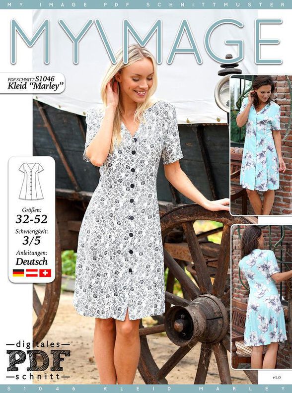 Robe MARLEY Patron de Couture image number 4