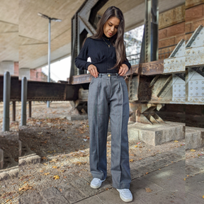 Pantalon Patli - Pantalon à plis oversize avec poches