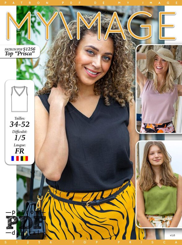Top Prisca Patron de Couture image number 2
