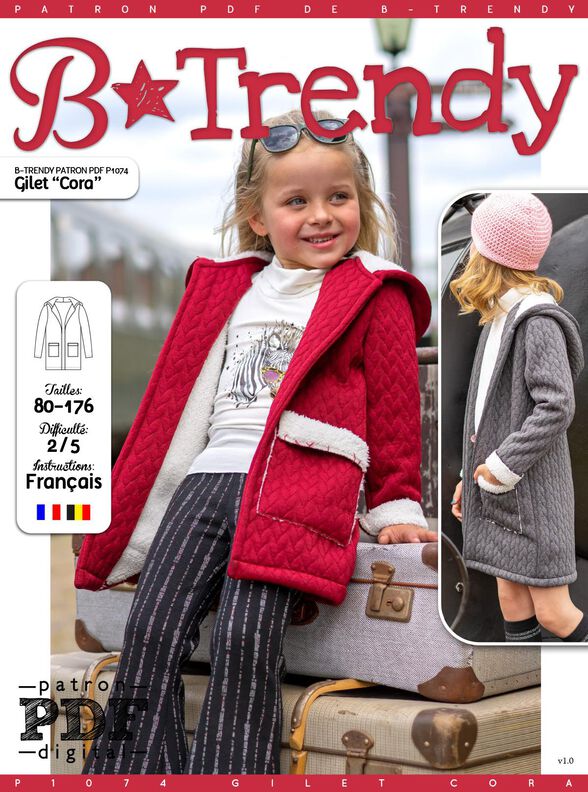 Gilet CORA Patron de Couture image number 2