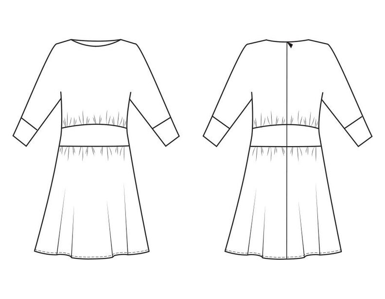Robe Nyomi Patron de Couture image number 3