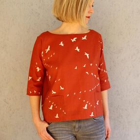 Madame AIKO - Blouse à manche 3/4  XXS-L