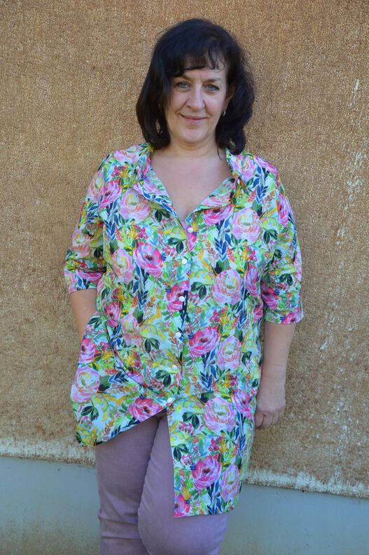 Sannys Long Bluse - Taille 32-64 - EBook et instructions image number 8