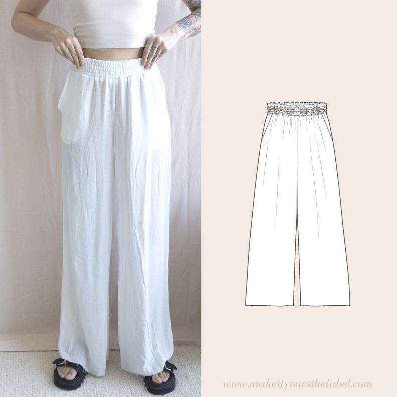 Pantalon Palazzo T34-T56 image number 1
