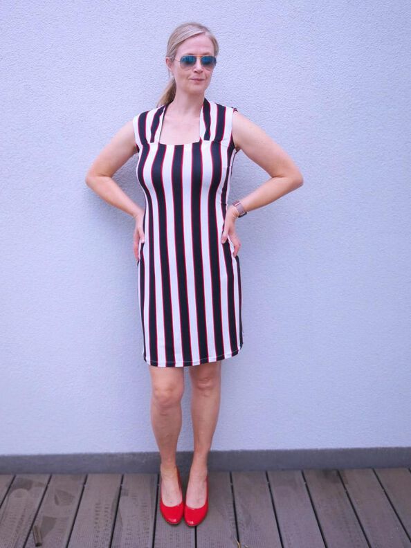 Robe ou Top GINETTE 34-54 PDF A4, A0 image number 3