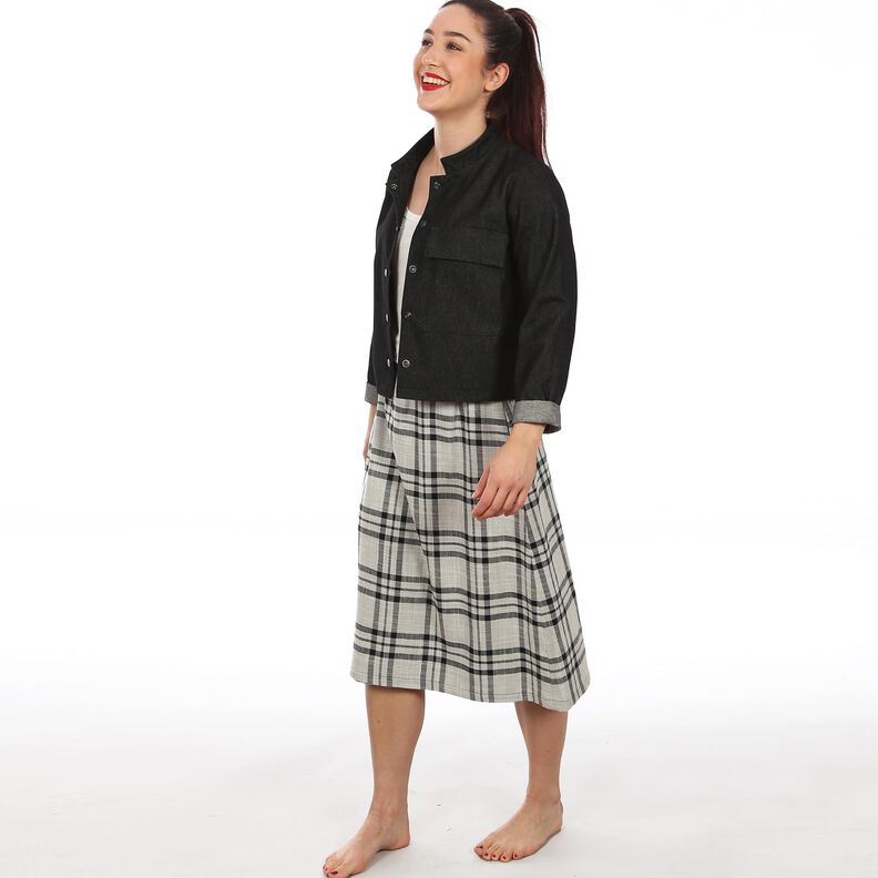 Madame GINA - Jupe façon cache-cœur XS – XL image number 8
