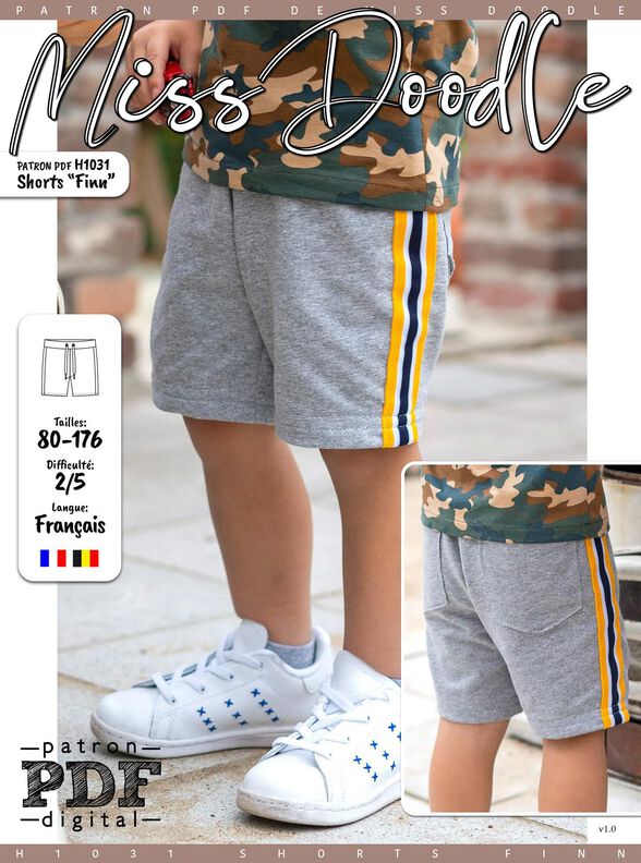 Shorts Finn Patron de Couture  image number 2
