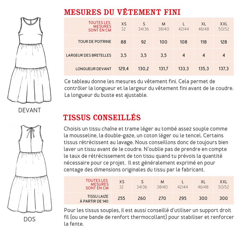 Madame CLAIRE - Robe d’été longue et volantée XS-XXL image number 11