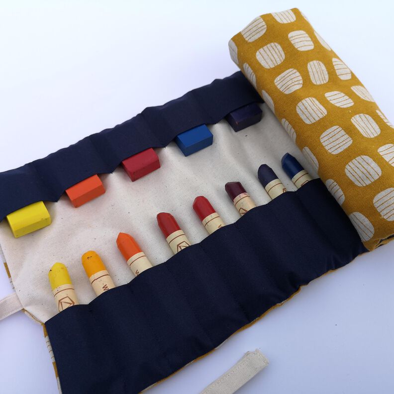 Trousse à crayons enroulable, trousse à crayons Waldorf image number 3