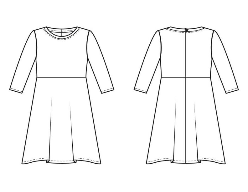 Robe Sari Patron de Couture image number 3