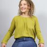 Madame SUKI - blouse à pli creux XS-XXL  thumbnail number 8