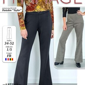 Pantalon TAYLOR Patron de Couture