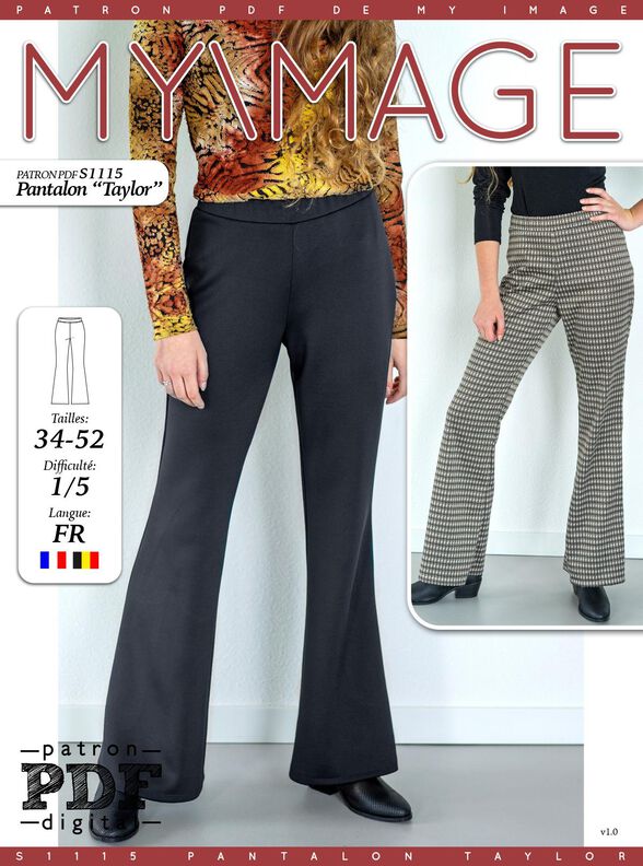 Pantalon TAYLOR Patron de Couture image number 2