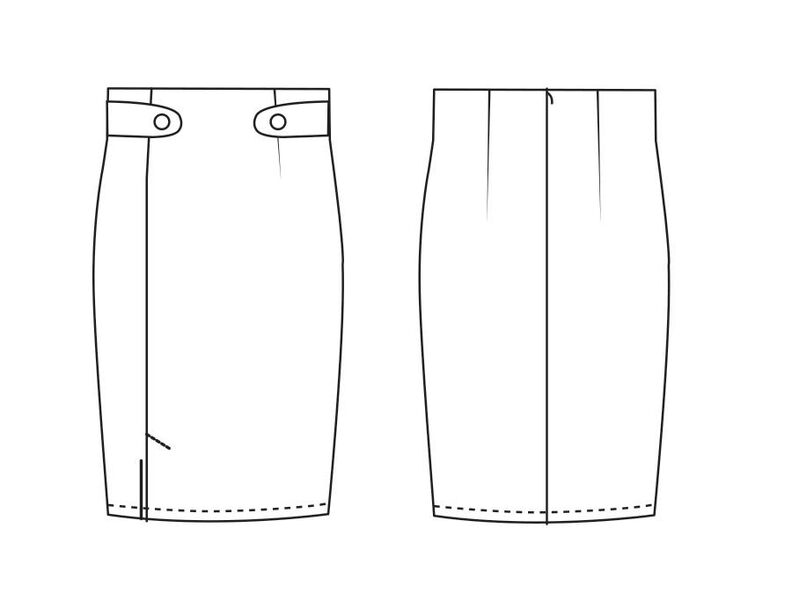 Jupe ANNA Patron de Couture image number 3