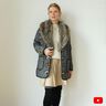 Blouson matelassé 2 options de longueur/col tailles 34-56 thumbnail number 1
