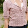 Cardigan femme Patron de couture manches bouffantes thumbnail number 4