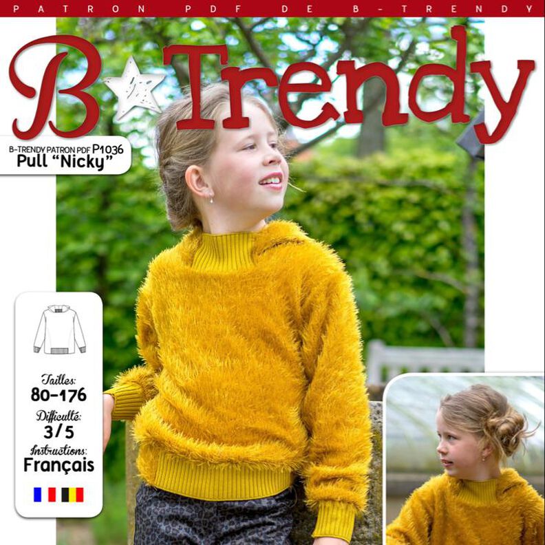 Pull NICKY Patron de Couture image number 1