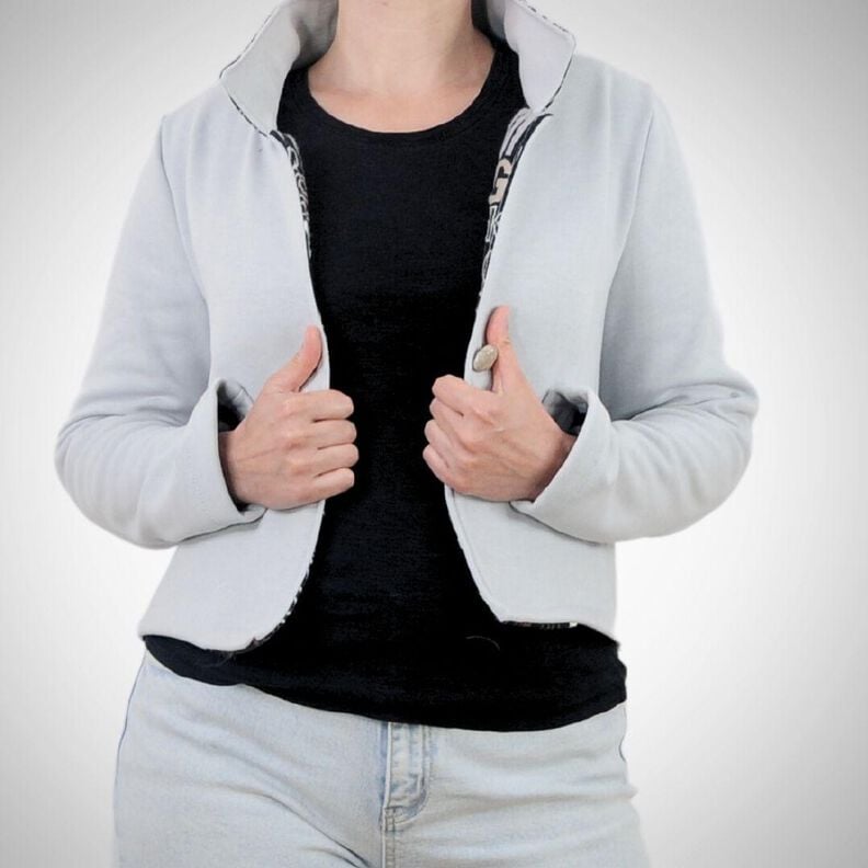 Patron Veste Clara tailles 34-54 Instructions de couture image number 4