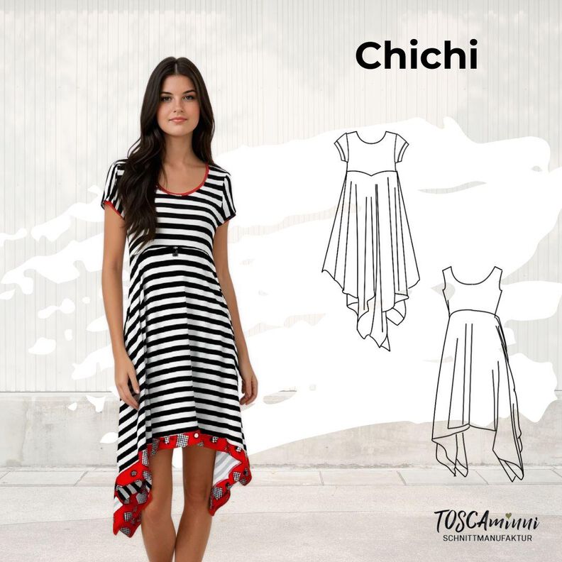 Robe Chichi Taille 34-54 Patron image number 6