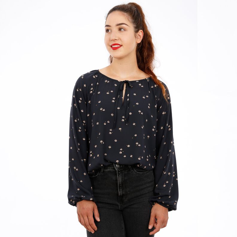 Madame KRISSI chemisier au col plissé et à manches - XS-XXL image number 8