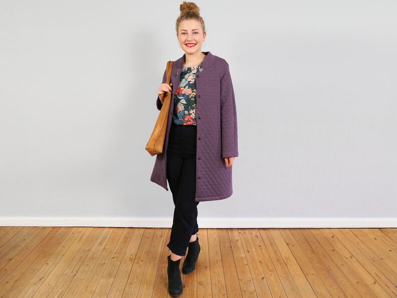 Madame LINDA - Manteau manches raglan XS-XXL image number 6