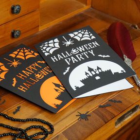 Carte d'Halloween - Fichier traceur