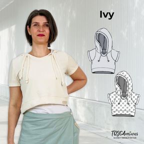 Patron T-shirt femme Ivy t. 34-54 Instructions de couture