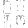 Robe ou Top PETITE ESA 34-50 PDF A4, A0  thumbnail number 10