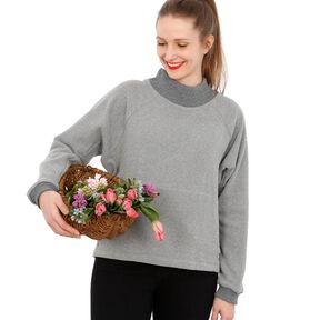 Madame BETTI - sweat chauve-souris avec poche XS-XXL